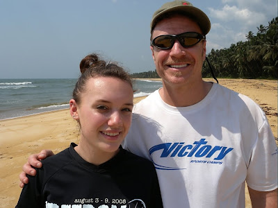 Hannah, and her father Rob Cruver