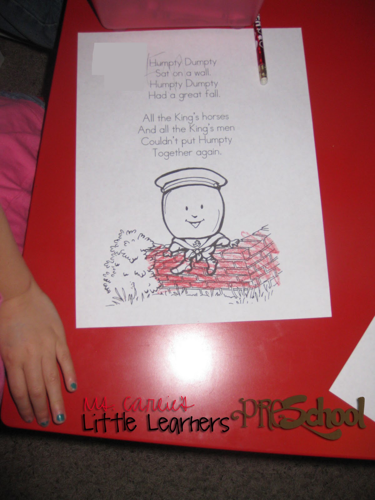 Ms. Carlie's Little Learners Preschool: february: week one