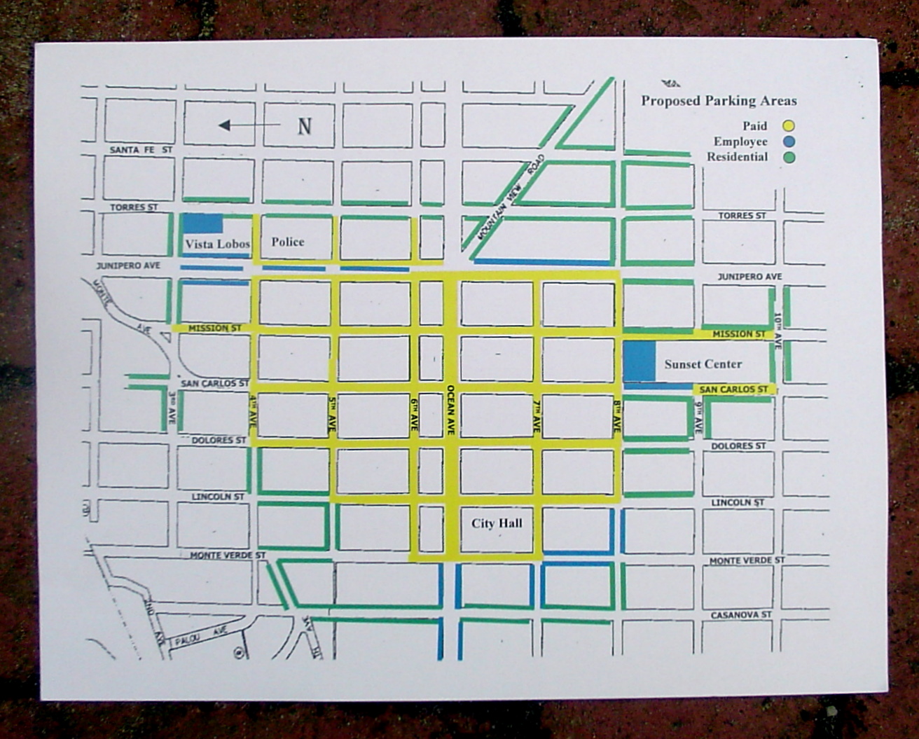 The CarmelbytheSea WATCHDOG! BACKGROUND Downtown Paid Parking Program (20002002)