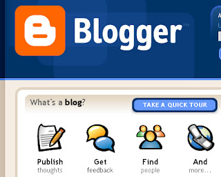 free hosting using Blogger