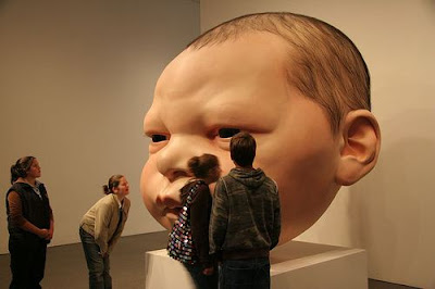 Cute Baby Face Sculptures