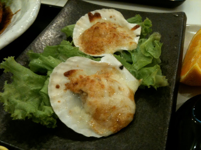 scallops with cheese at ichiban sushi hougang mall