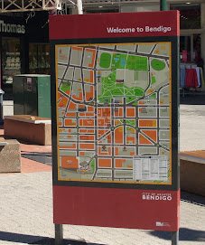 Bendigo CBD Map