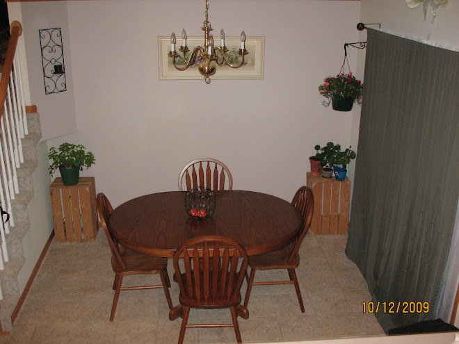 RESTYLED DINING AREA