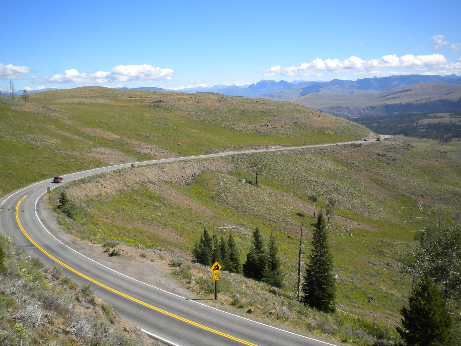 Simon and Alia's Tour de North America Yellowstone and Teton National
