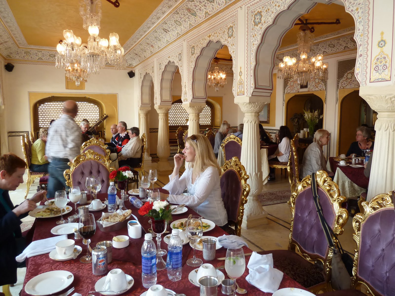 Seija's Gypsy Spirit: More Jaipur and Amber Fort Lunch at Palace