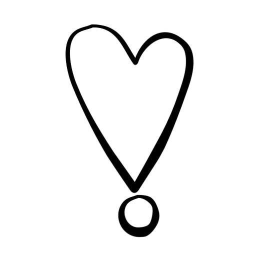 Bubble Letter Exclamation Point Sketch Coloring Page