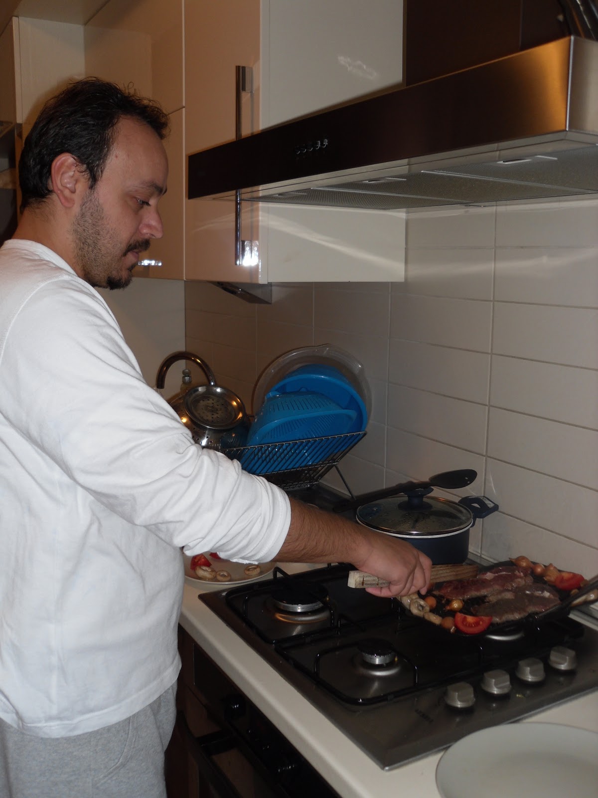 Amatörün günlüğü Dökme demir tavada et pişirmek