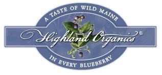 Highland Organics - "A Taste of wild Maine in every blueberry."®
