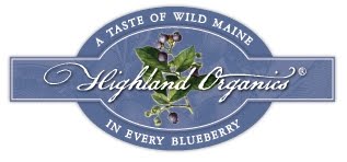 Highland Organics - "A Taste of wild Maine in every blueberry."®