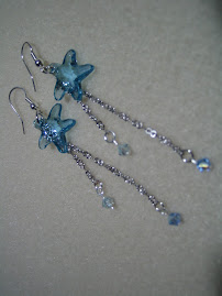 Star-shaped dangling Earrings
