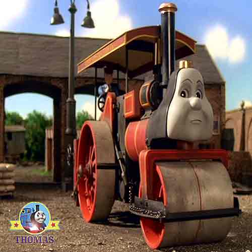 thomas the tank engine steam roller