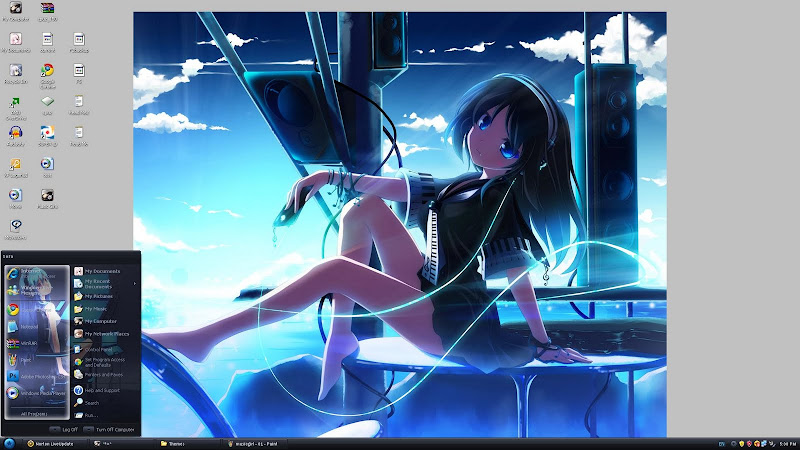 Anime Windows XP Themes Musicgirl+-+02