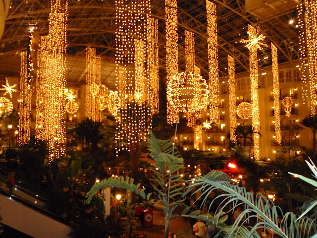 Mai Thai Wanderings: Christmas lights at Gaylord Opryland Hotel