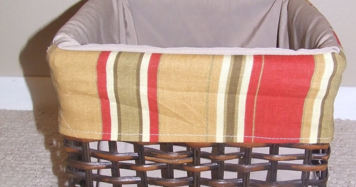 Keeping it Simple Tutorial Tuesday Basket Lining