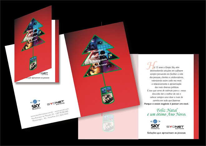 cartão de natal  syonet software