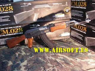 Los nuevos fusiles de iniciación para Airsoft. - Sherman Survival