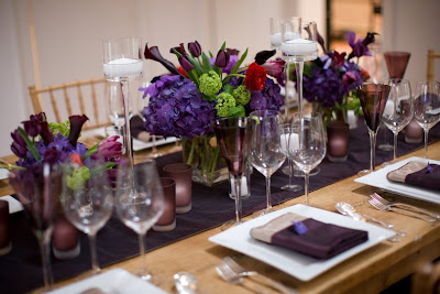 Purple Votives