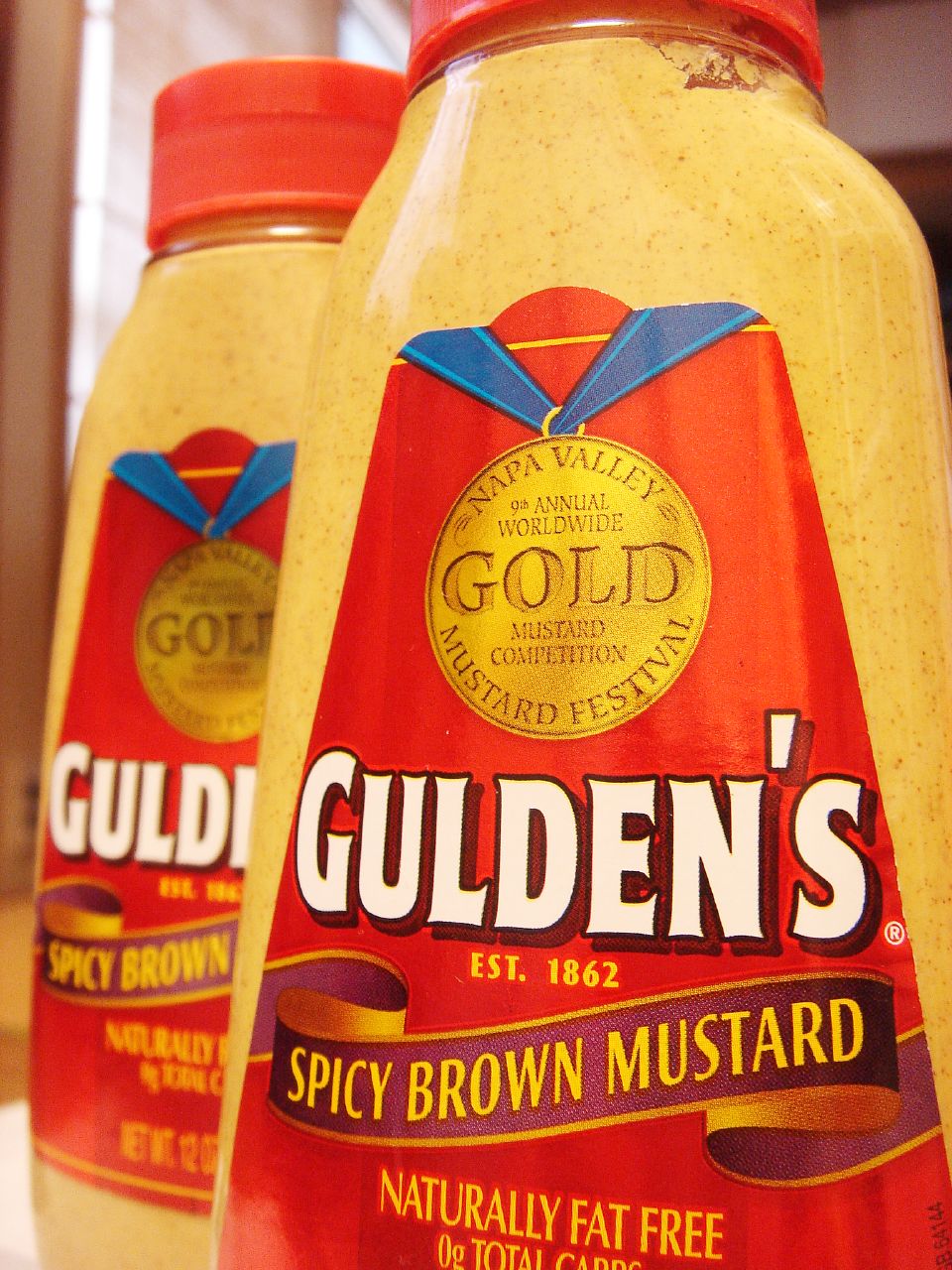 The Condiment Bible Mustard Gulden's Spicy Brown Mustard