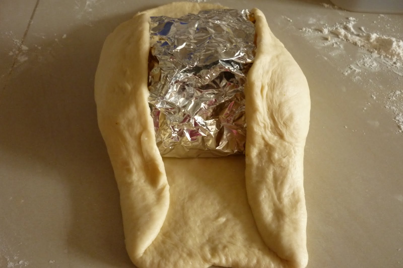 kitchen flavours Golden Pillow Bread (Kampar Curry Chicken)