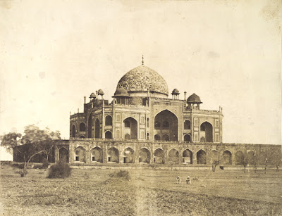 Humayoon%27s+Tomb,+Delhi+-1858