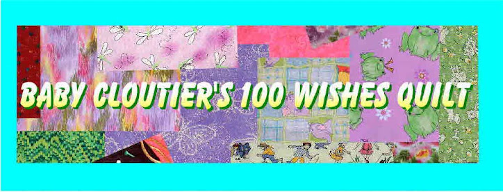 Baby Cloutier's 100 Wishes Quilt