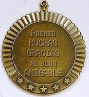 Premio  Blog Amigable