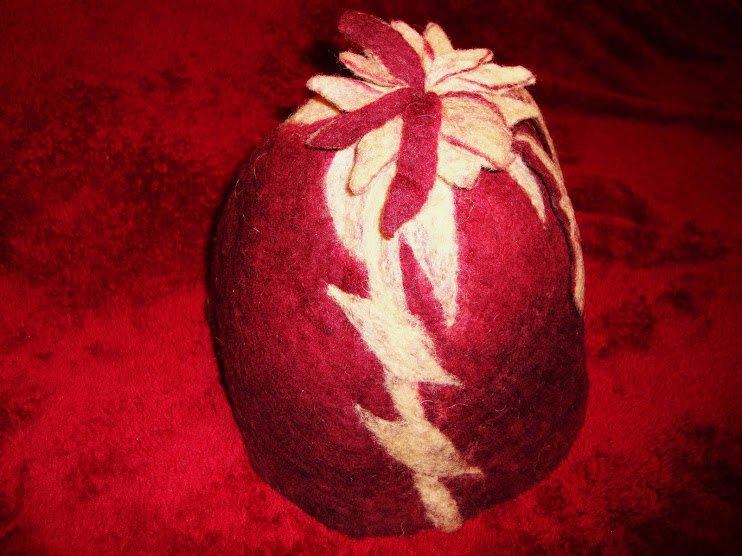 "Cherry" Hat made from wool Price US $70
