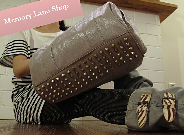 Stud Bottom Bag