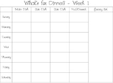 Blank 6-week Meal Plan PDF