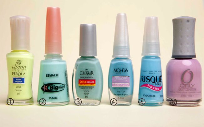 Esmaltes e unhas do Verão 03 Esmaltes e unhas do Verão