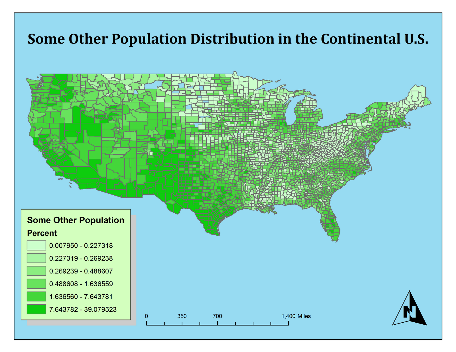 this last map is one that shows some other ethnicities as reported by the u s census of 2000 for this map i chose to use a green color ramp this last map is one that shows some other ethnicities as reported by the u s census of 2000 for this map i chose to use a green color ramp
