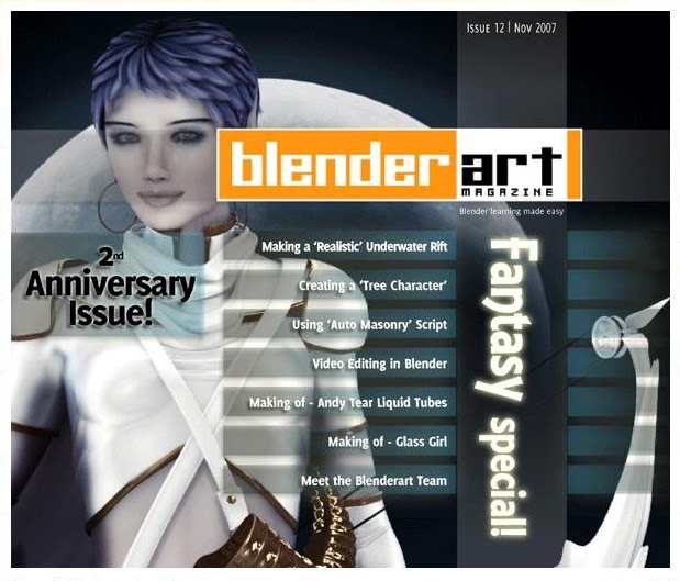 Alexv 3D Blender Art MAgazine 13 Segundo Aniversario