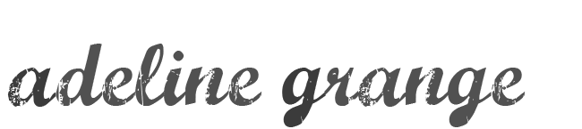 Adeline Grange // Book