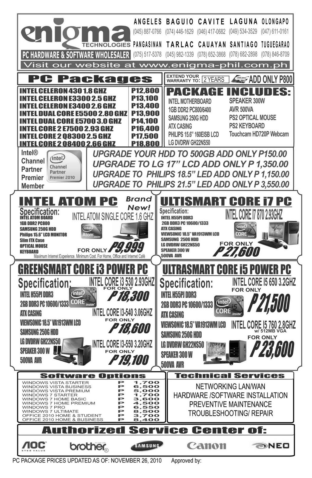 enigma technologies price list able psp enigma technologies price list able psp