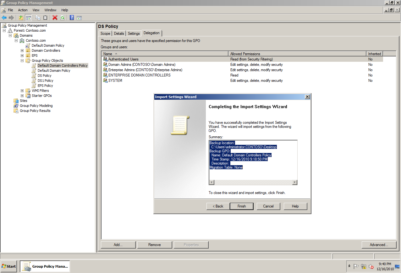 Configuring Gpo In Active Directory angelbad