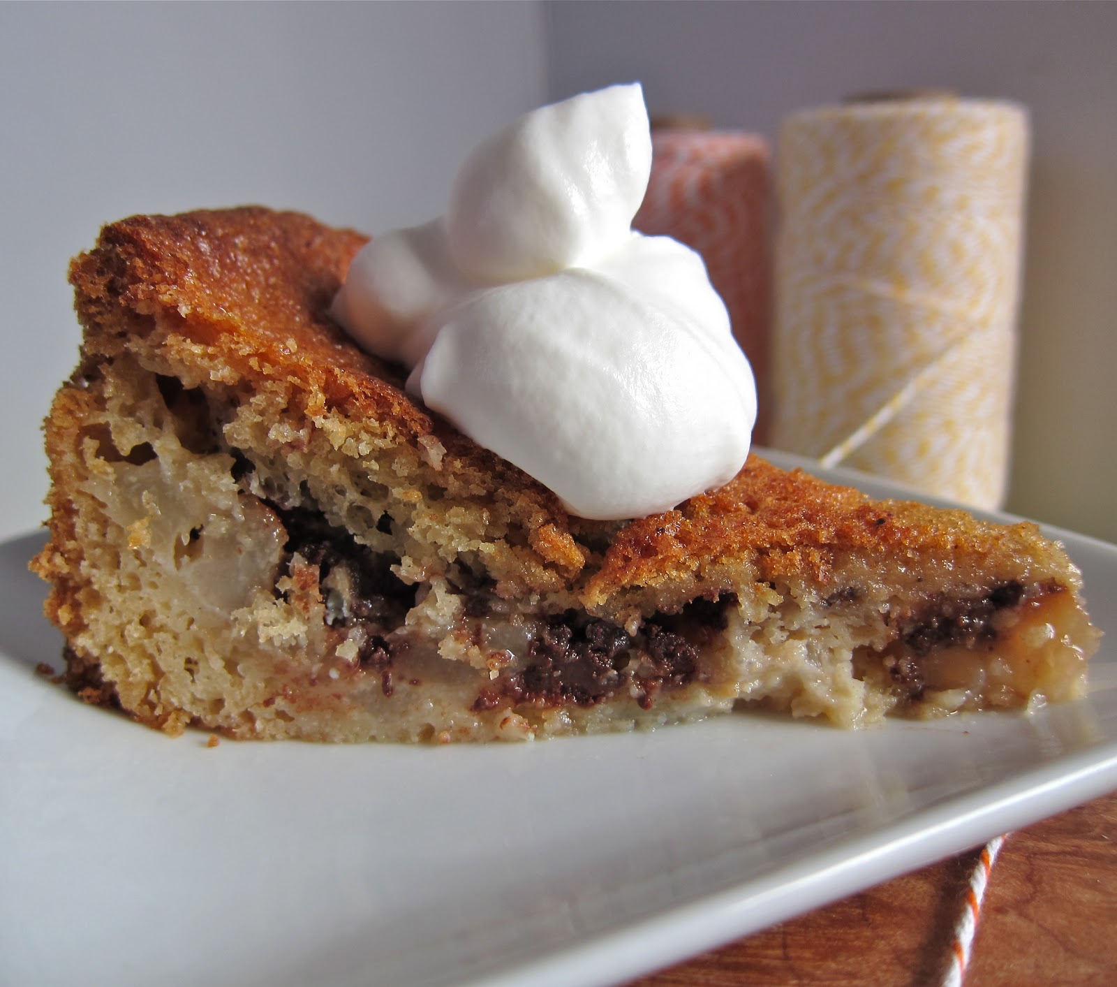 Arctic Garden Studio Bittersweet Chocolate and Pear Cake