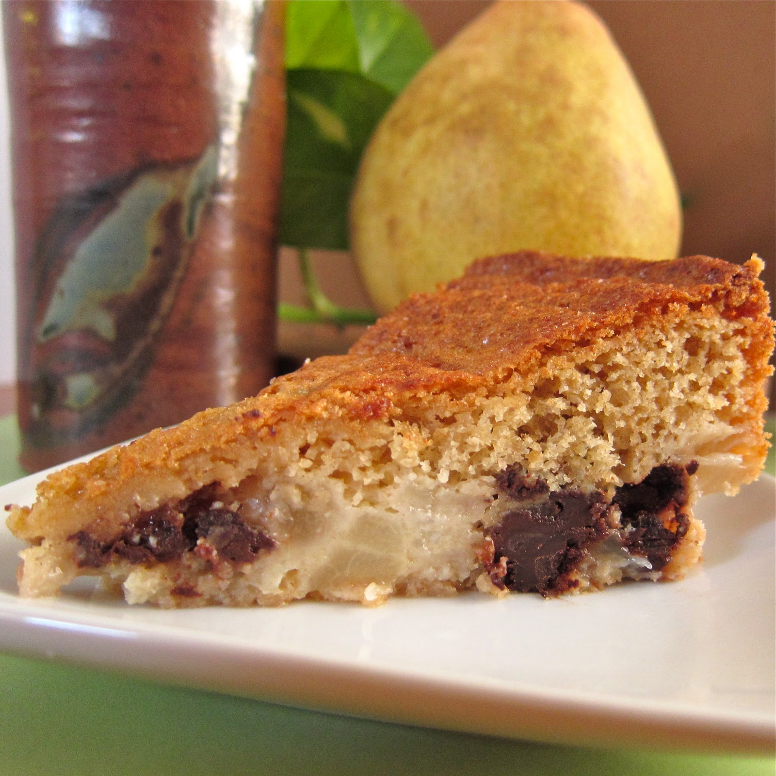 Arctic Garden Studio Bittersweet Chocolate and Pear Cake