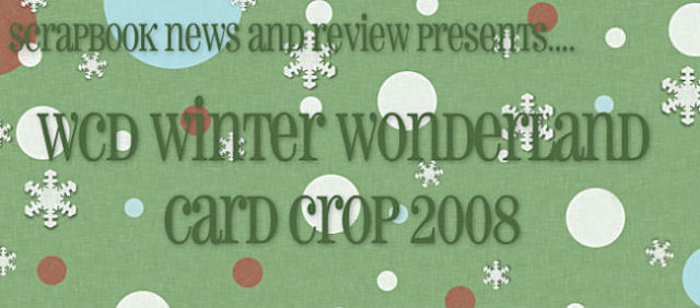 SNR WCD  Winter Wonderland Card Crop
