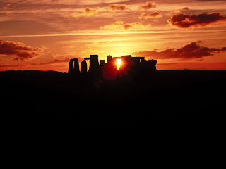 Stonehenge at Sunset, Wiltshire, England HQ Wallpapers