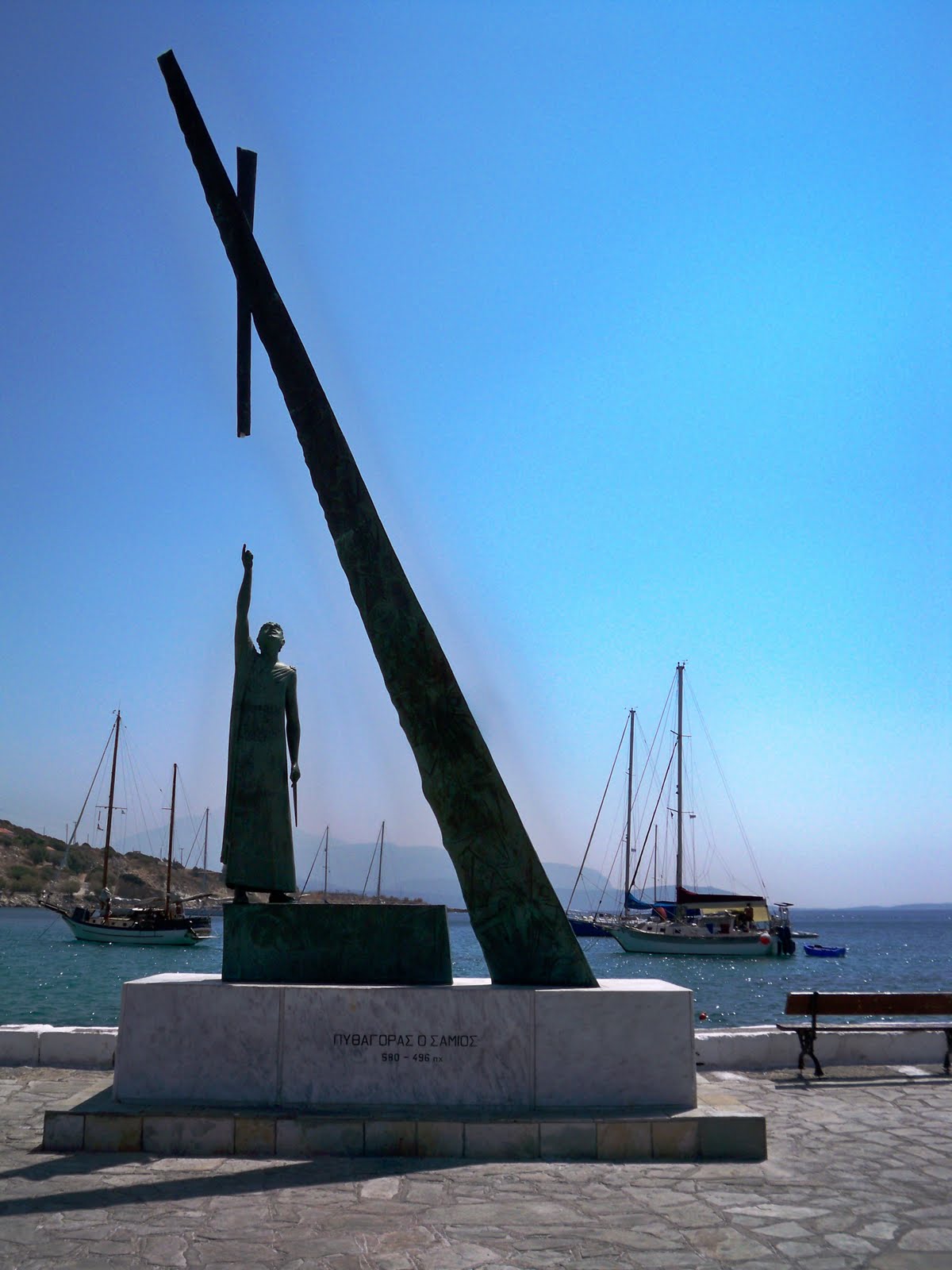 Statue Of Pythagoras