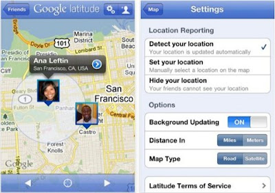 Google Latitude za iPhone, iPod Touch, iPad Google Latitude za iPhone, iPod Touch, iPad
