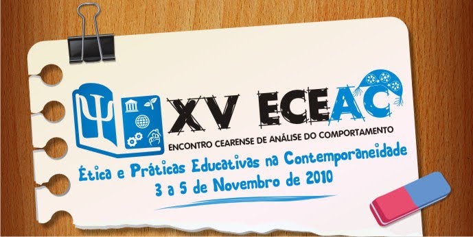 XV ECEAC - Encontro Cearense de Análise do Comportamento