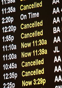 On Time and Cancelled Flights