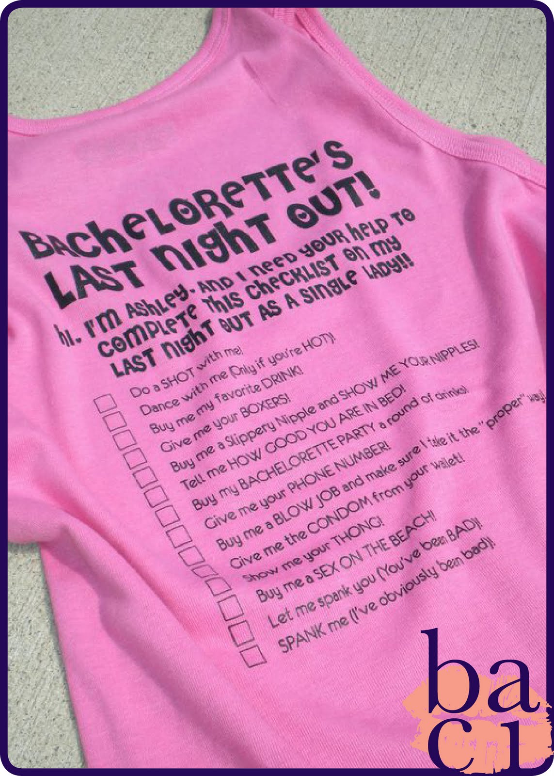 Baci Designer Ashley's Bachelorette Party 08.2010 {Put in Bay, Ohio}