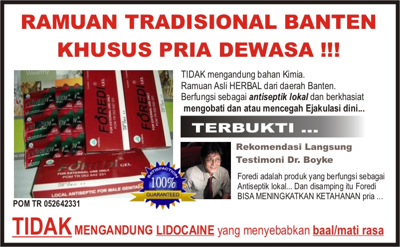 FOREDI - Pria TAHAN LAMA