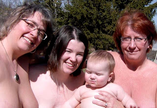 Family Retro Naturism