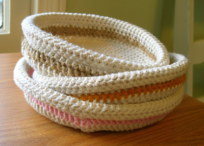 Mini crochet baskets | Design*Sponge