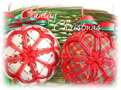 Country Christmas ornaments Hot wallpaper