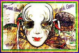 Mardi gras festival Mask designed with sketch with written background as Mardi gras image
